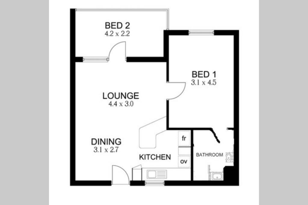 B2 Crawley Apartment 1 Brm & Sleepout Near Uwa Perth Exterior photo